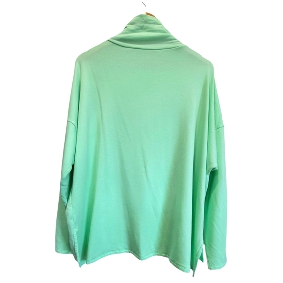 XXL JOY LAB Set (2) Modal Blend Mock Neck Long Sleeve Athletic Pullover - Picture 3 of 11